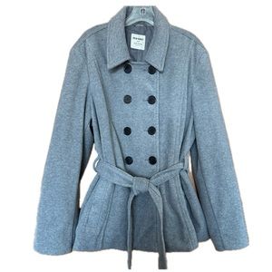Old Navy Women's Gray Peacoat